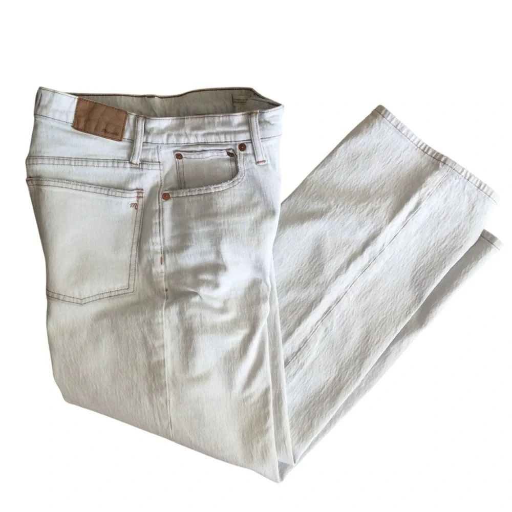 MADEWELL The Perfect Vintage Wide Leg Cropped Jean Size 27 - Picture 3 of 11